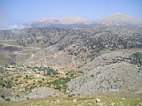 Imbros and Lefka Ori from road to Asfendou